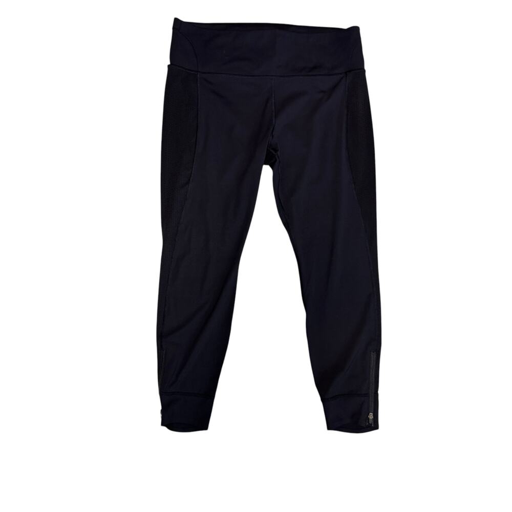 Alllyson Felix x Athleta Black Leggings Size XL Legend Mesh 599169 - Picture 11 of 11